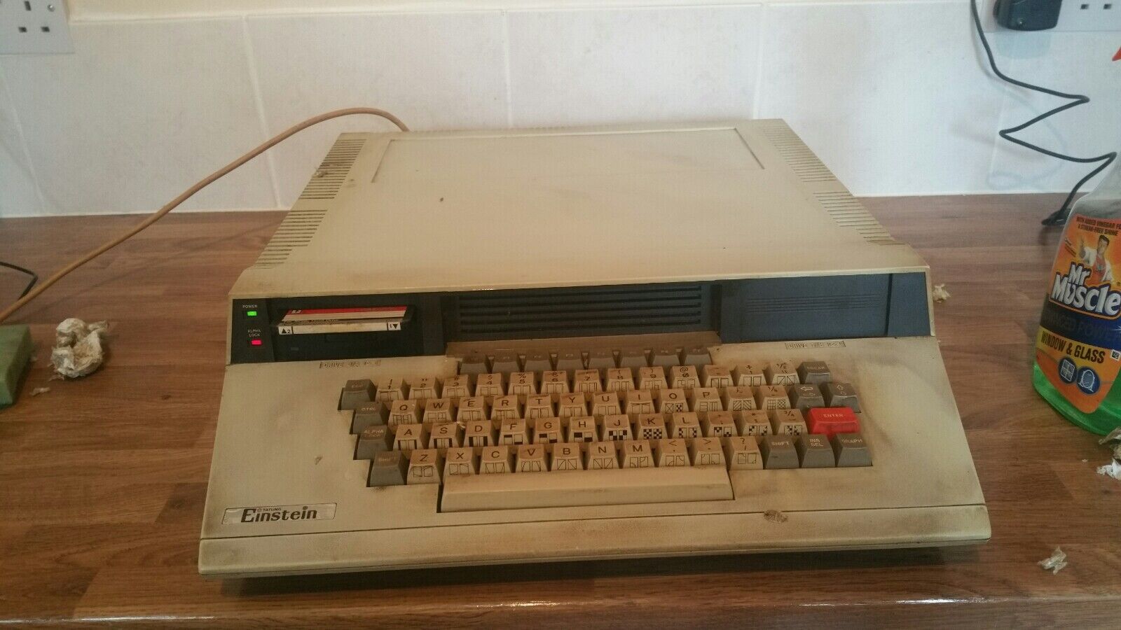 Image 1 - Super Rare Tatung Einstein TC-01 Computer Powers On *** Vintage *Lights Up*. ♡♡♡